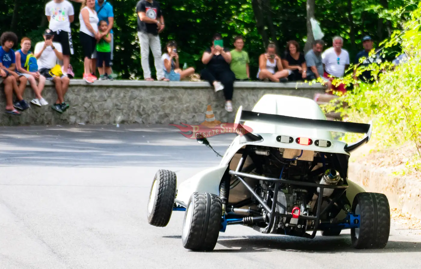 Scatto da una gara di Passione Slalom