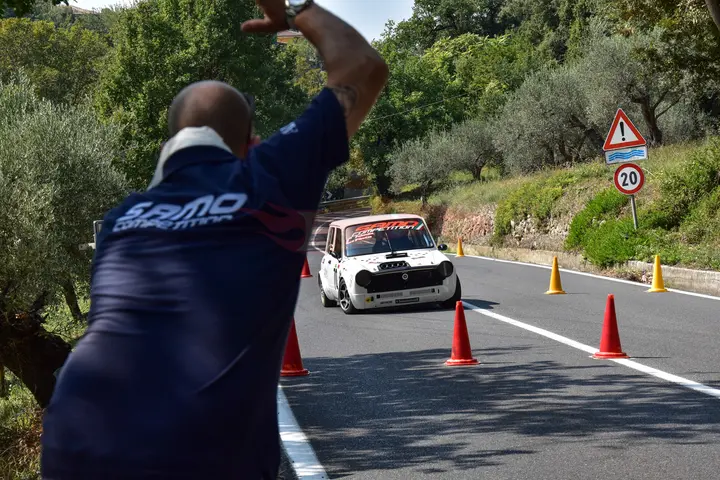 Scatto da una gara di Passione Slalom