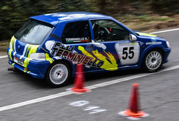 Scatto da una gara di Passione Slalom