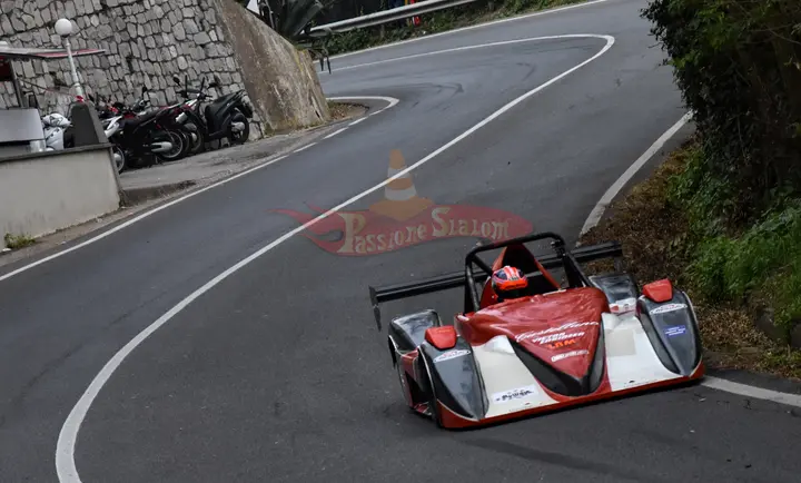 Scatto da una gara di Passione Slalom