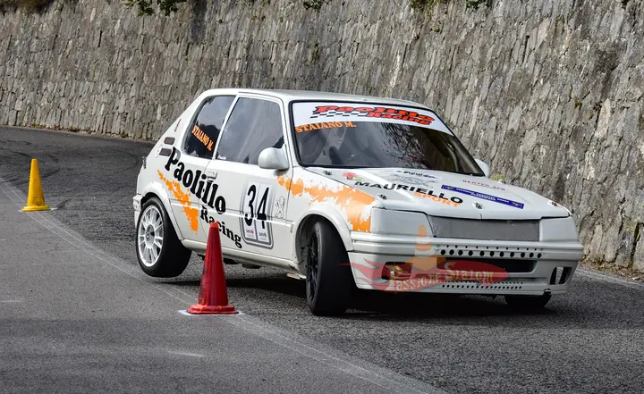 Scatto da una gara di Passione Slalom