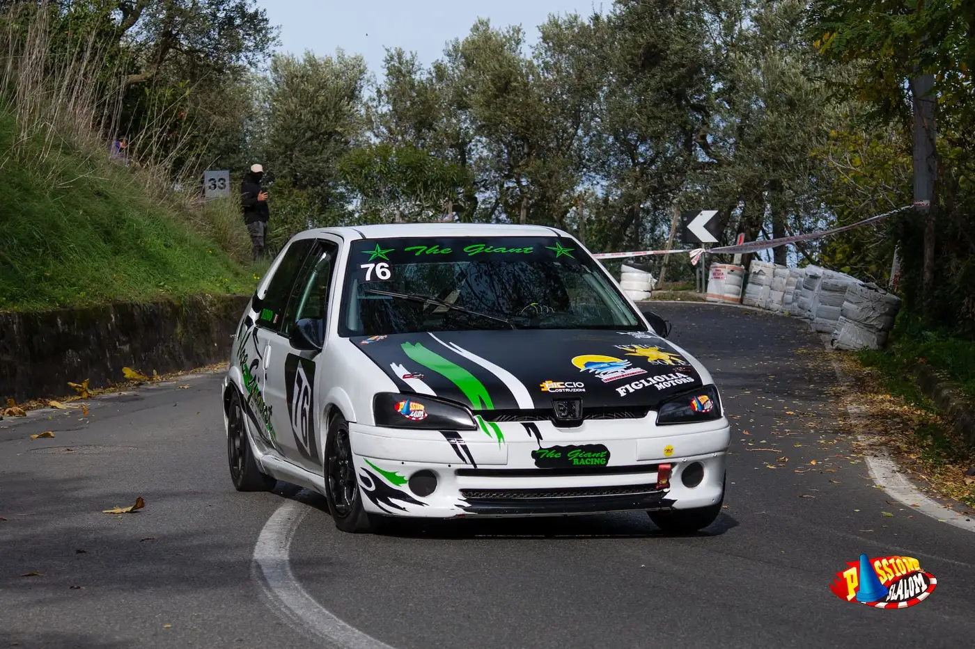 Scatto da una gara di Passione Slalom