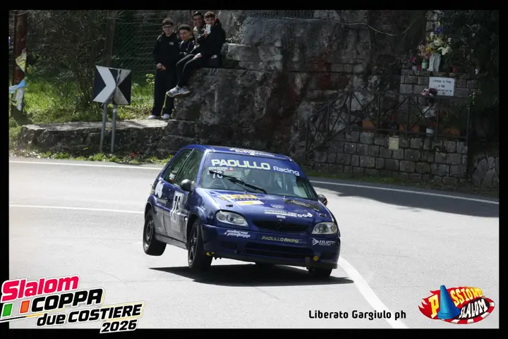 Scatto da una gara di Passione Slalom
