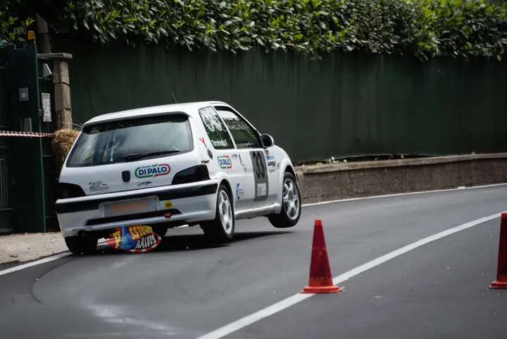 Scatto da una gara di Passione Slalom