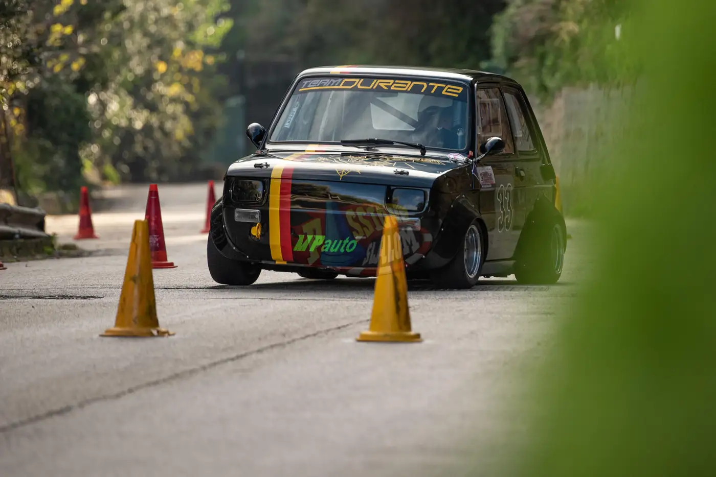 Scatto da una gara di Passione Slalom