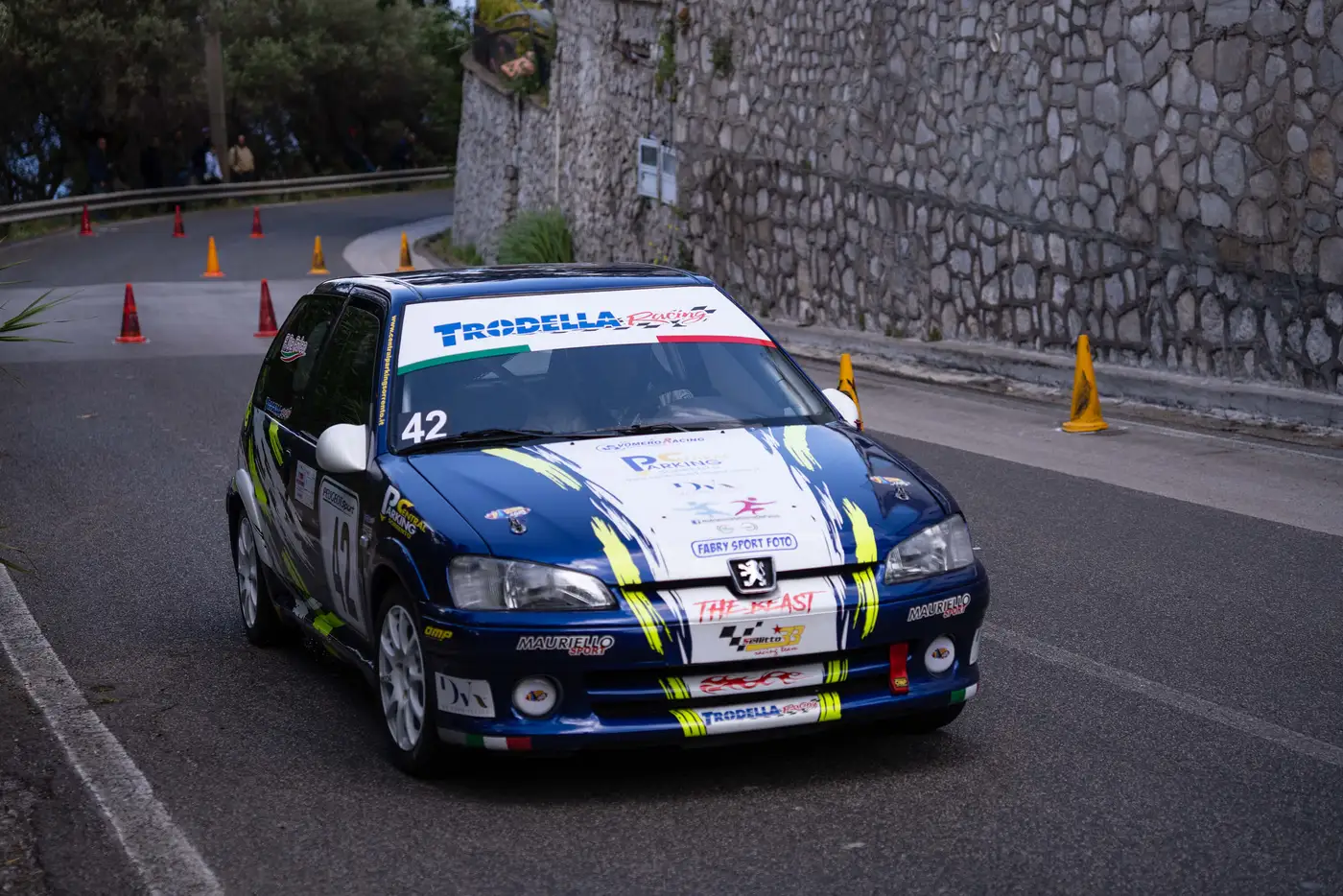 Francesco De Falco, Peugeot 106, Slalom Massa Lubrense