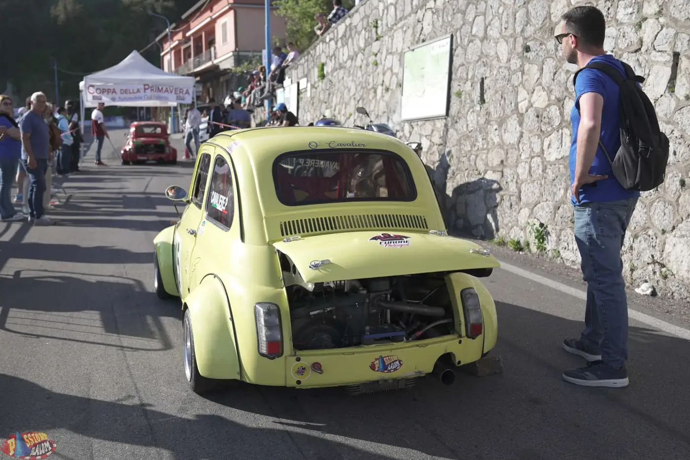 Cavaliere, Fiat 500, Slalom Coppa Primavera