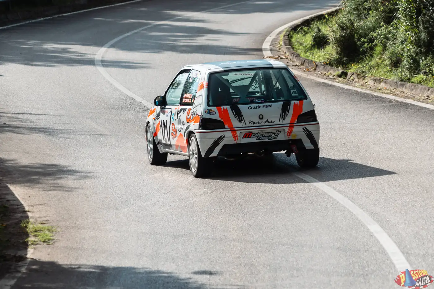 Scatto da una gara di Passione Slalom