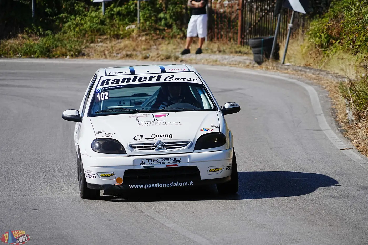 Scatto da una gara di Passione Slalom