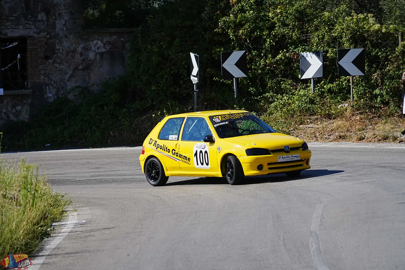 Scatto da una gara di Passione Slalom