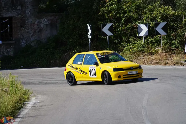Scatto da una gara di Passione Slalom