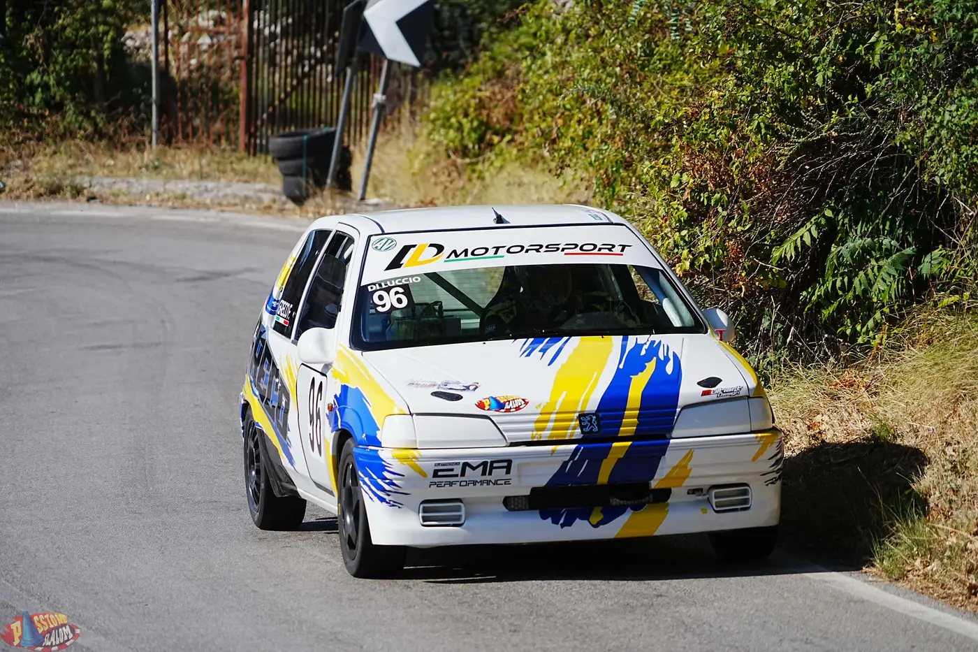 Scatto da una gara di Passione Slalom