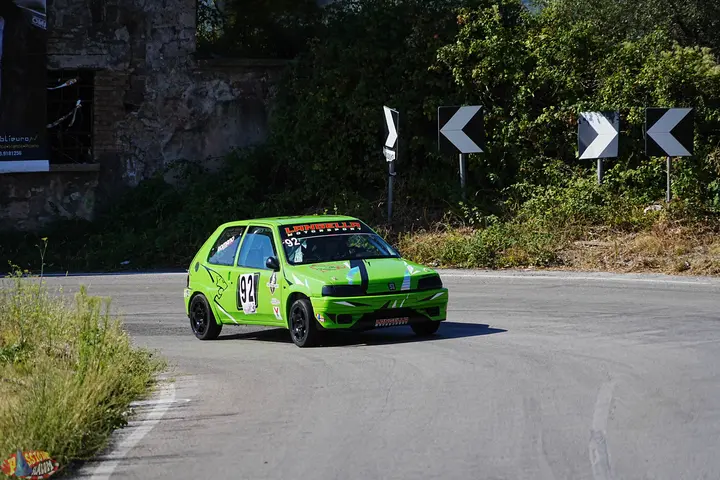 Scatto da una gara di Passione Slalom
