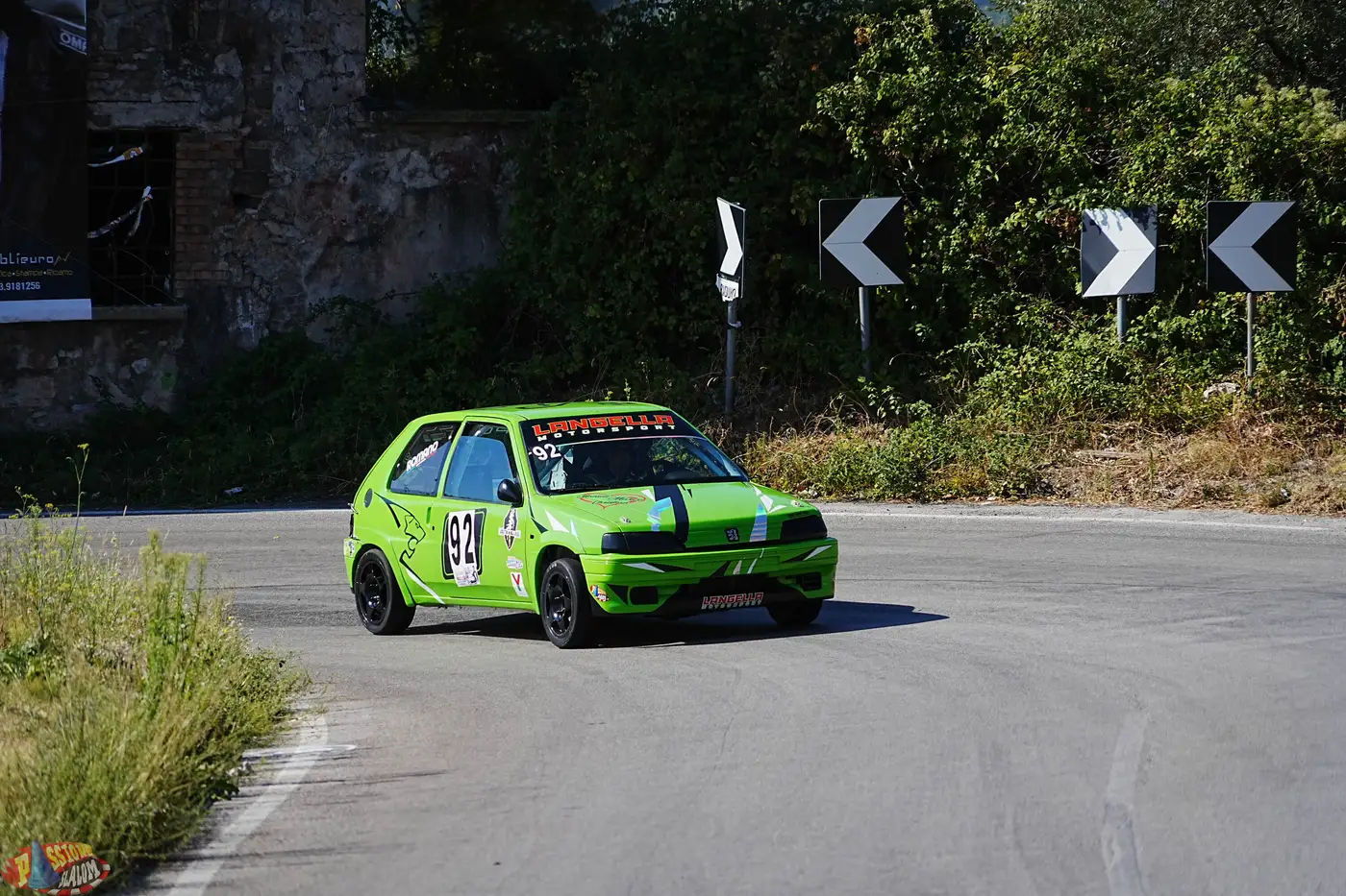 Scatto da una gara di Passione Slalom