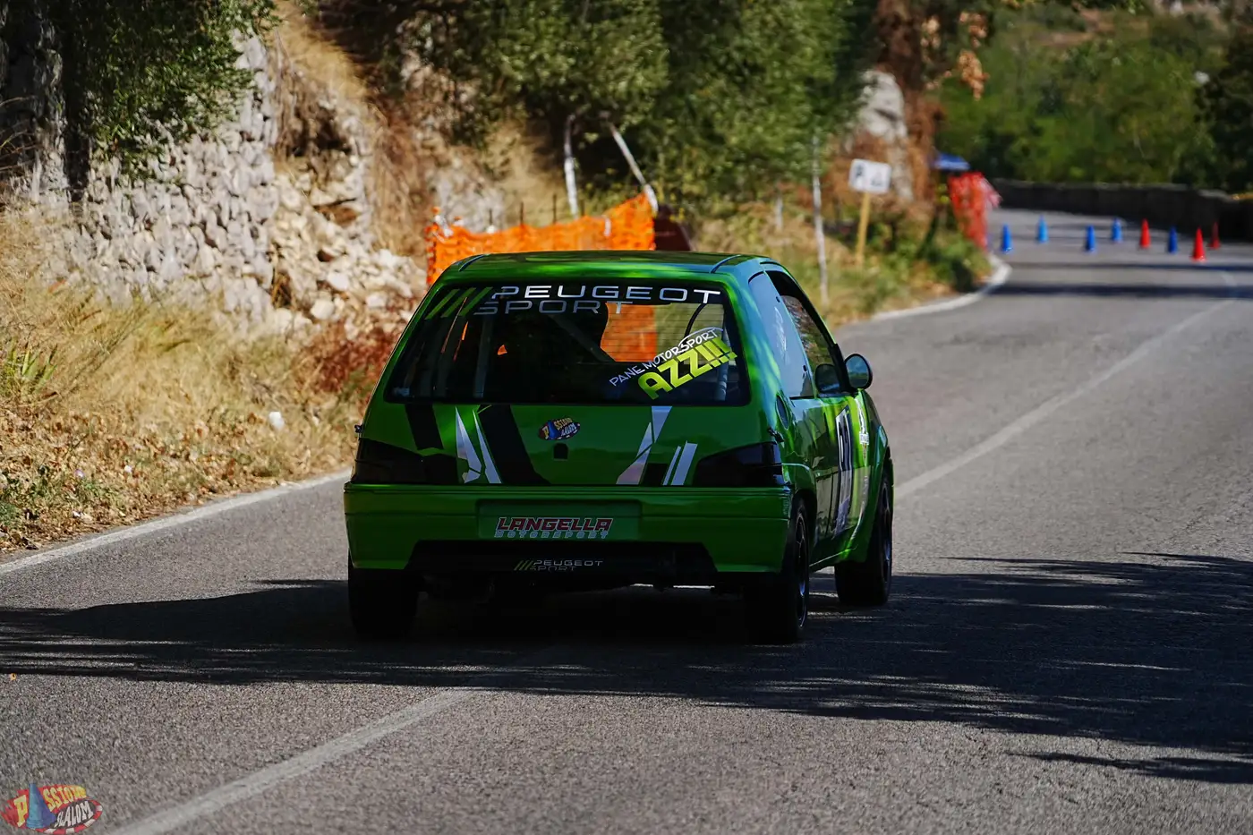 Scatto da una gara di Passione Slalom