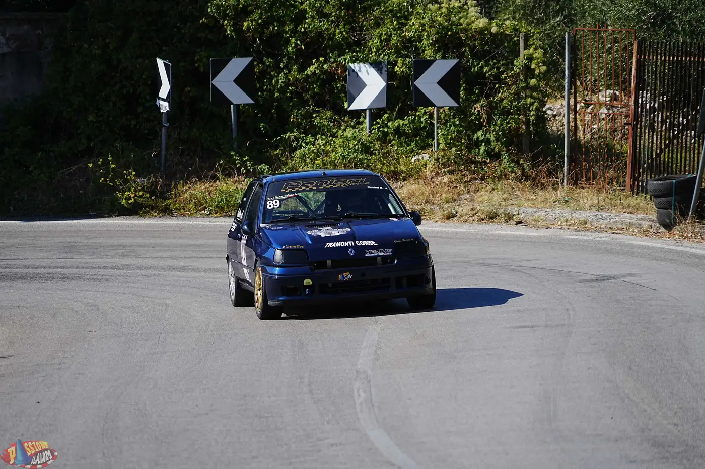 Scatto da una gara di Passione Slalom
