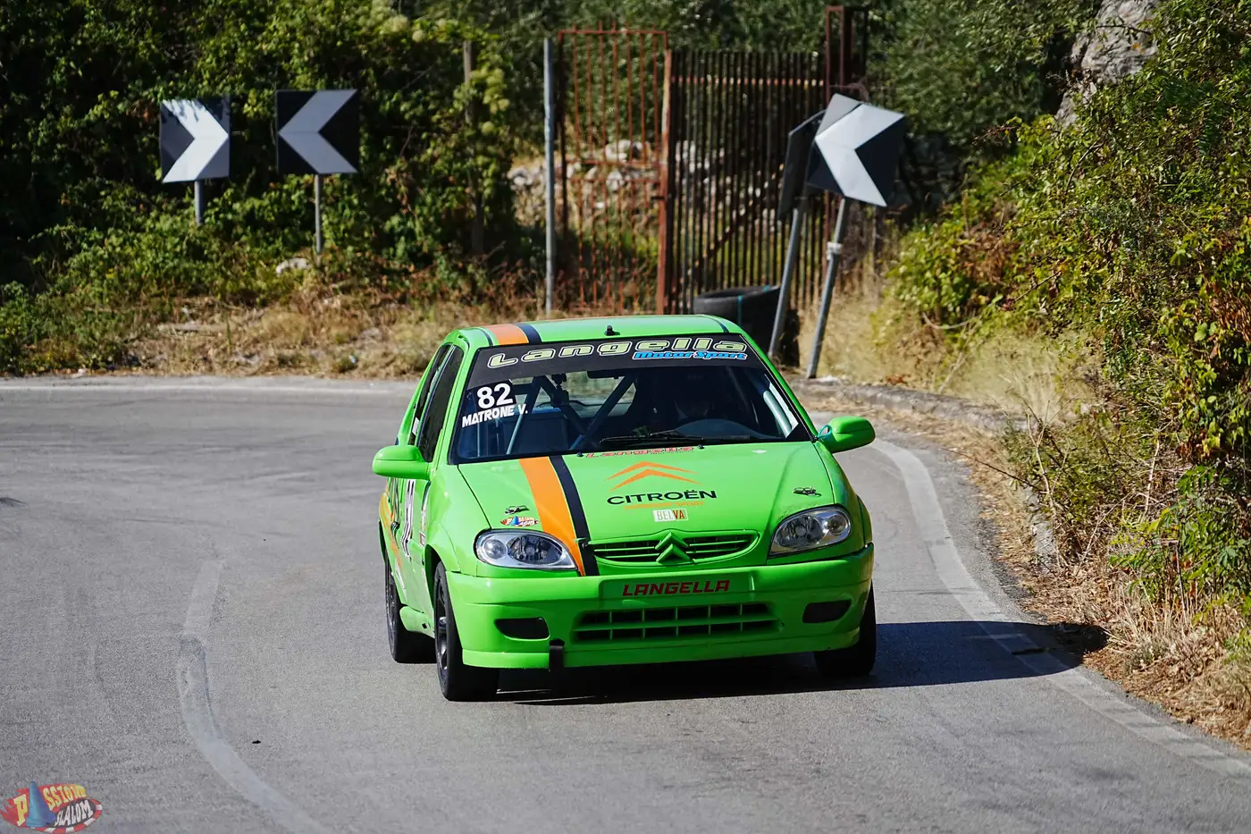 Scatto da una gara di Passione Slalom