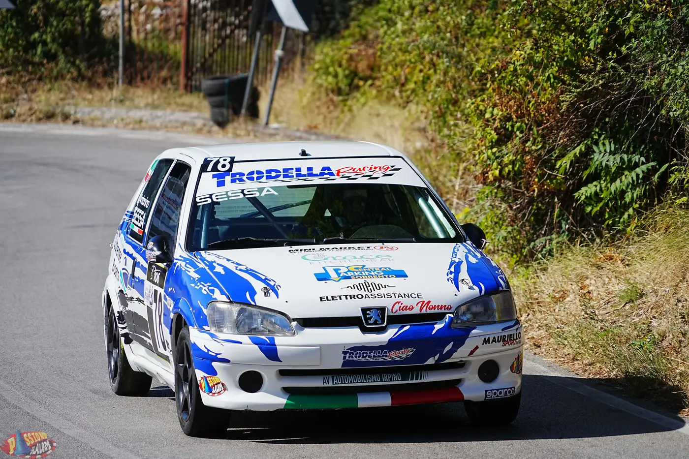 Scatto da una gara di Passione Slalom