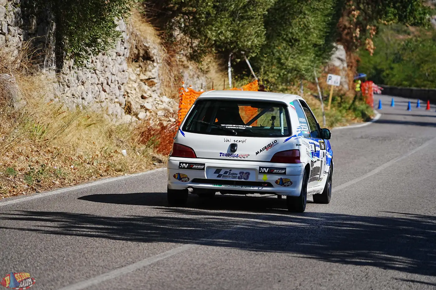 Scatto da una gara di Passione Slalom