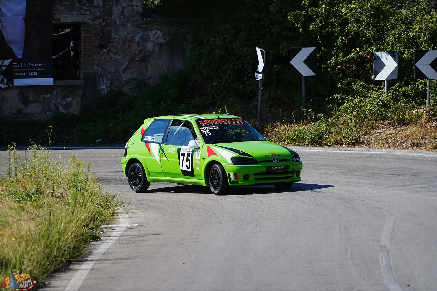 Scatto da una gara di Passione Slalom
