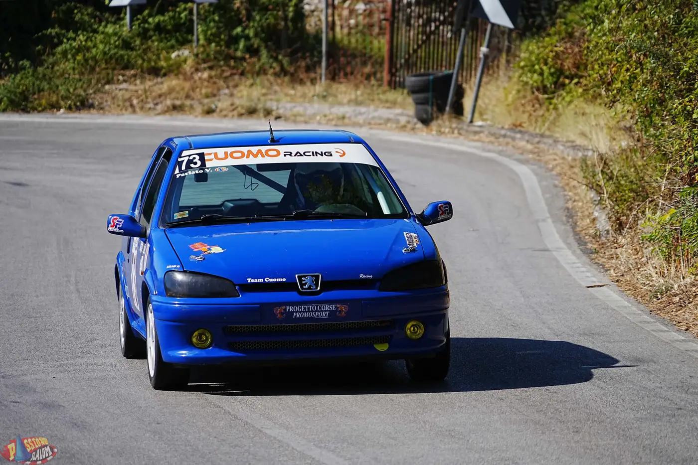 Scatto da una gara di Passione Slalom