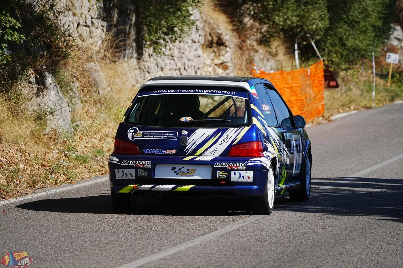 Scatto da una gara di Passione Slalom