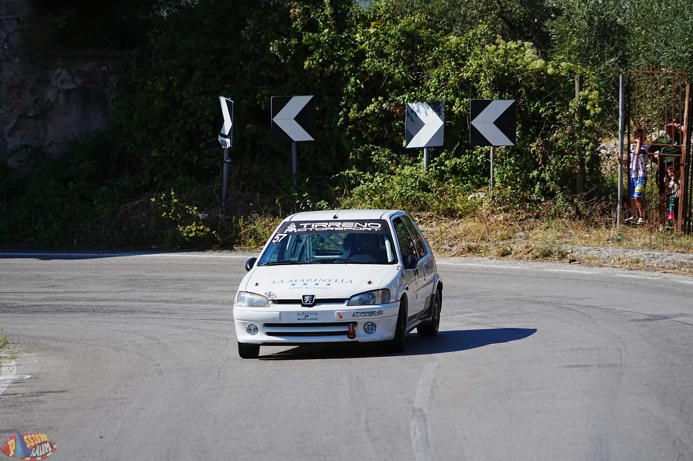 Scatto da una gara di Passione Slalom