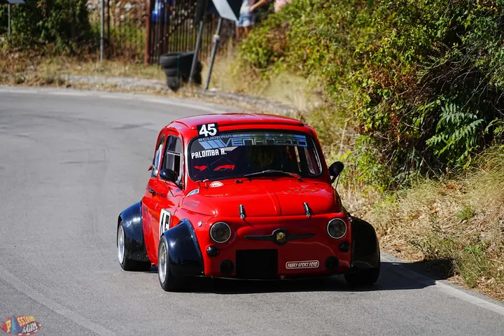 Scatto da una gara di Passione Slalom