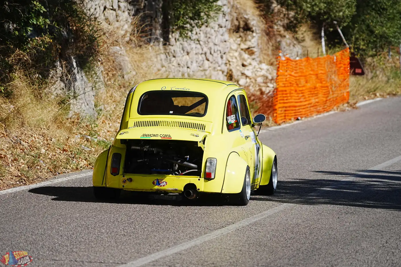 Scatto da una gara di Passione Slalom