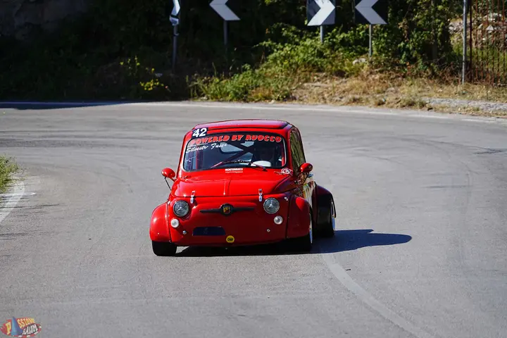 Scatto da una gara di Passione Slalom