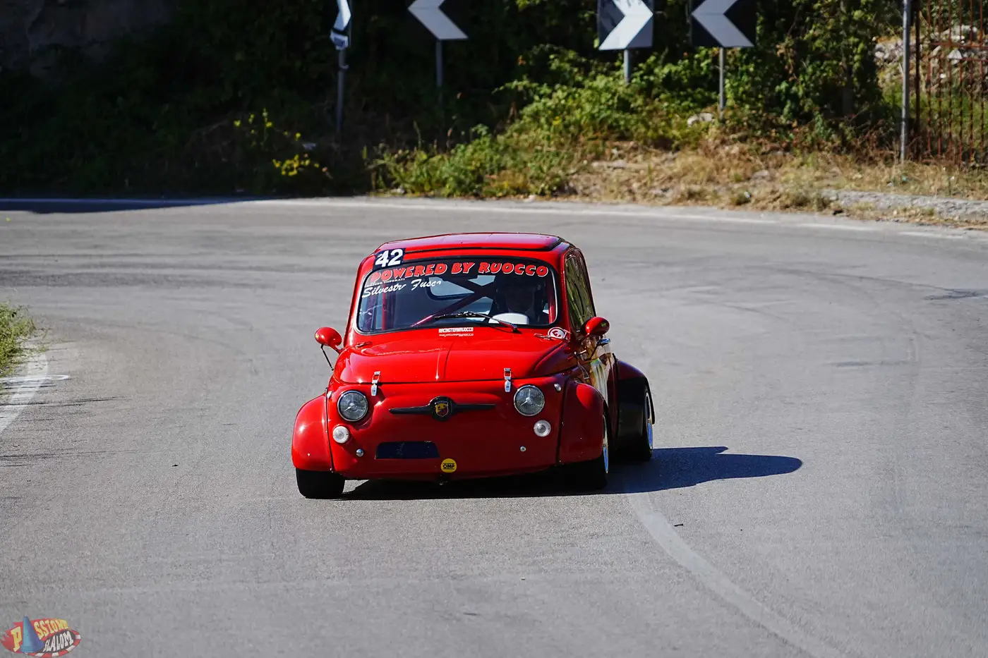Scatto da una gara di Passione Slalom