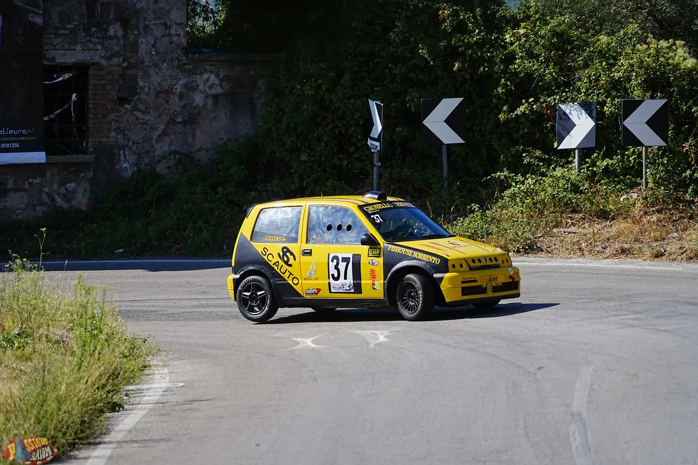 Scatto da una gara di Passione Slalom