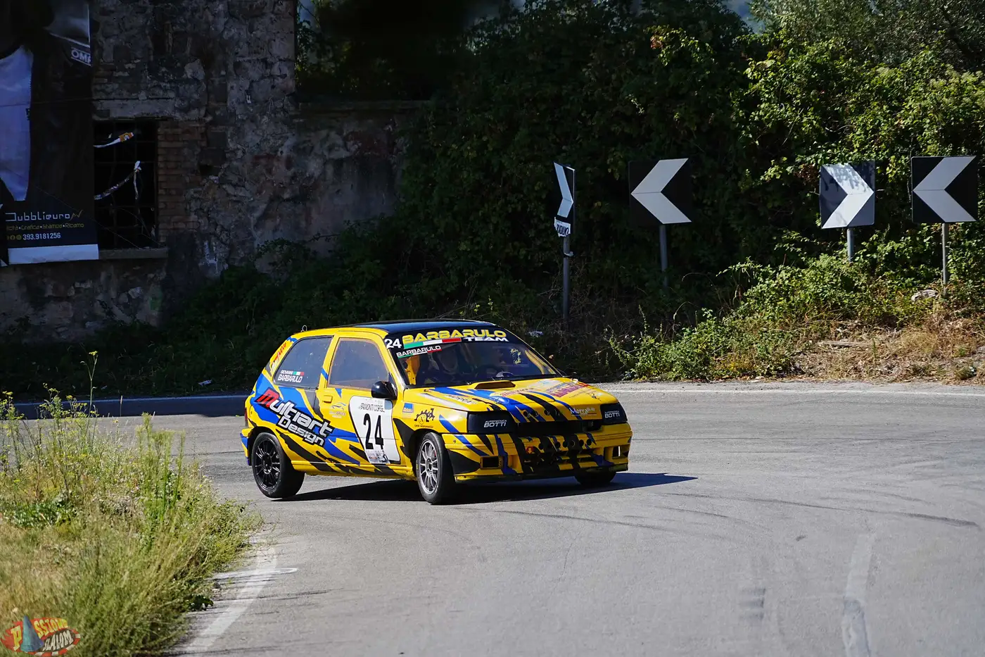 Scatto da una gara di Passione Slalom