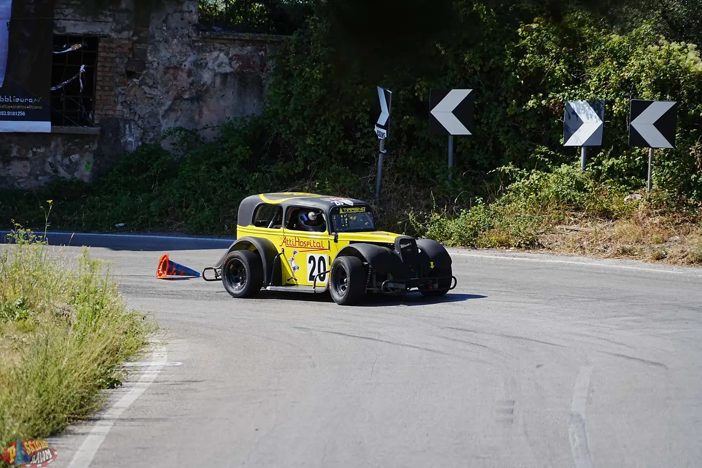 Scatto da una gara di Passione Slalom