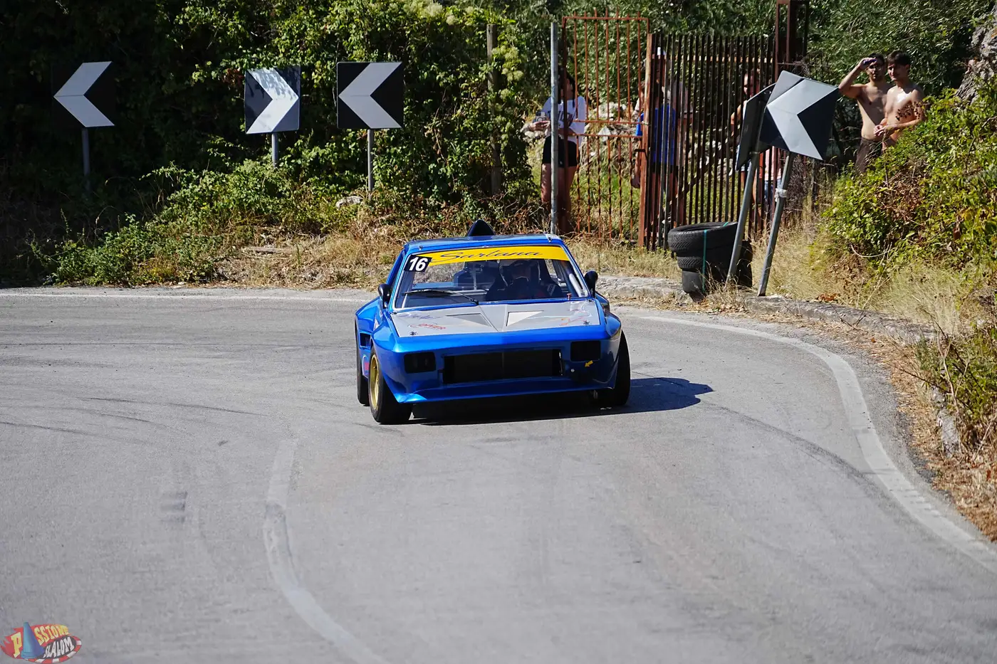 Scatto da una gara di Passione Slalom