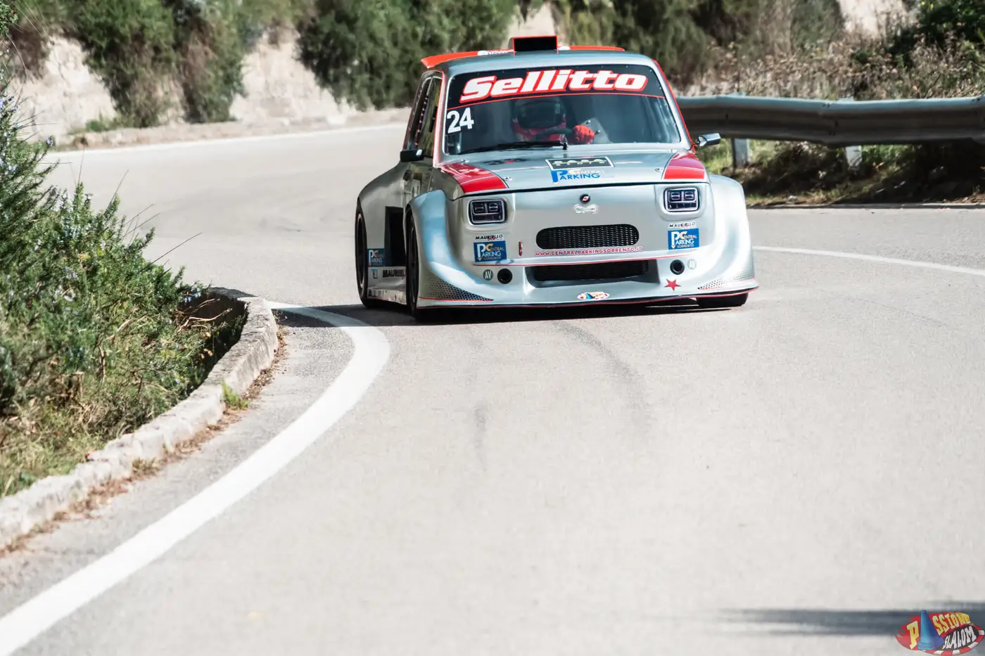 Scatto da una gara di Passione Slalom