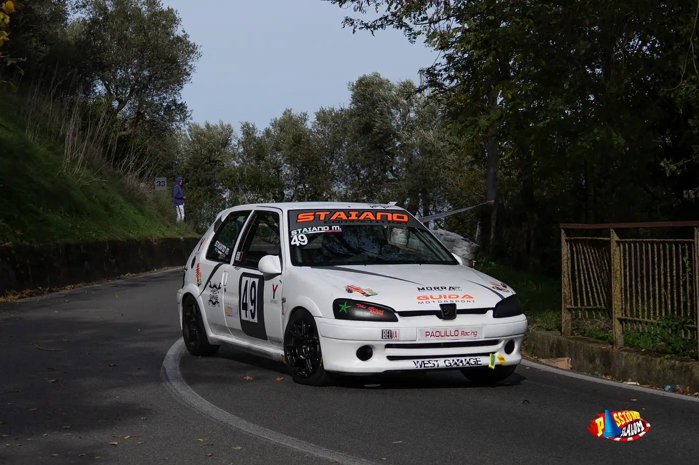 Scatto da una gara di Passione Slalom