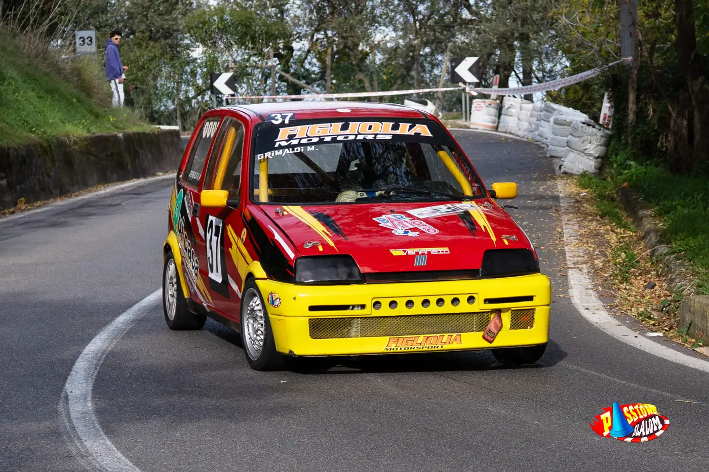 Scatto da una gara di Passione Slalom