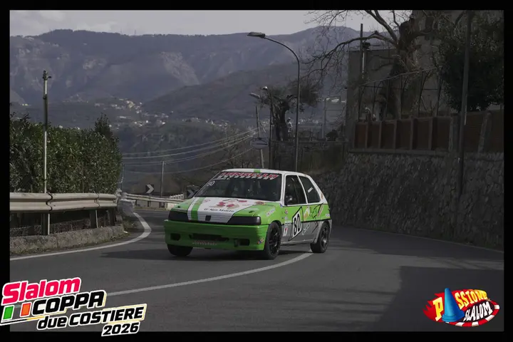 Scatto da una gara di Passione Slalom