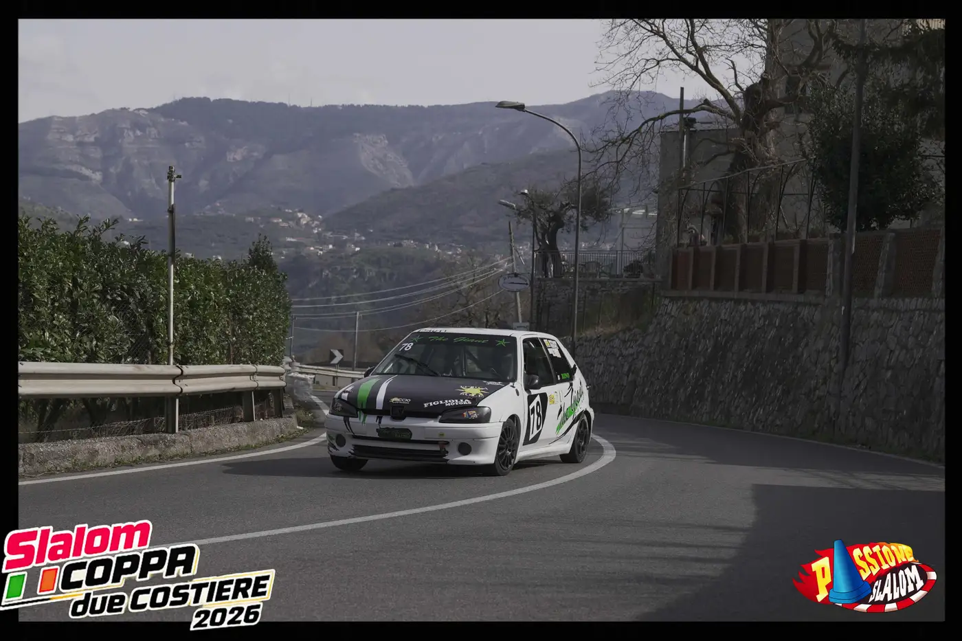 Scatto da una gara di Passione Slalom