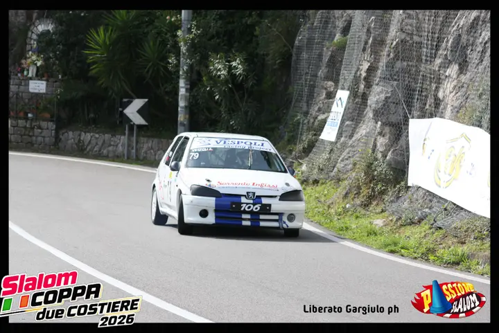 Scatto da una gara di Passione Slalom