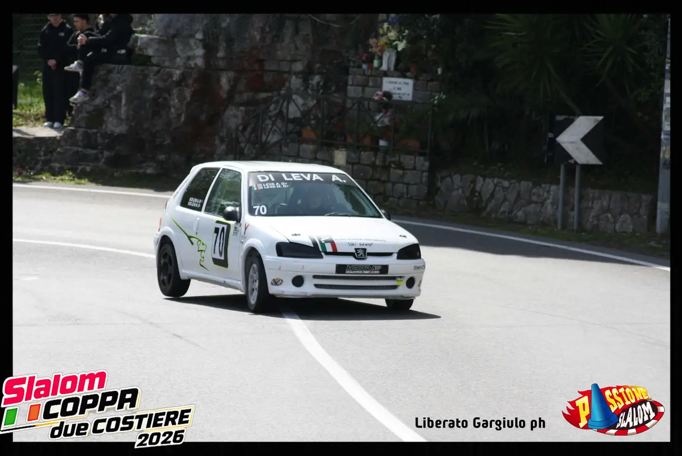 Scatto da una gara di Passione Slalom