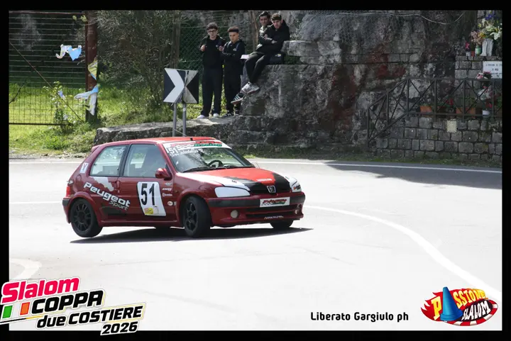 Scatto da una gara di Passione Slalom