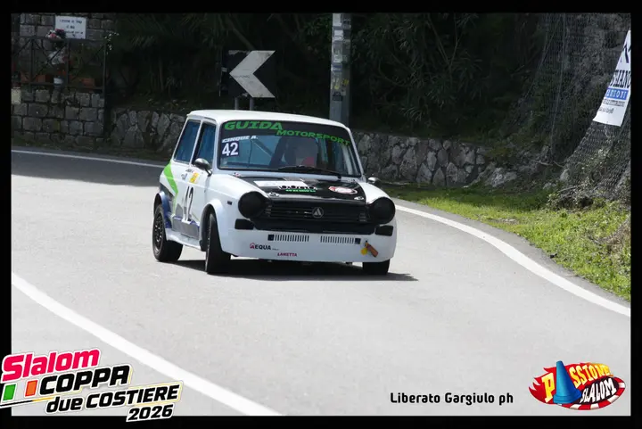 Scatto da una gara di Passione Slalom