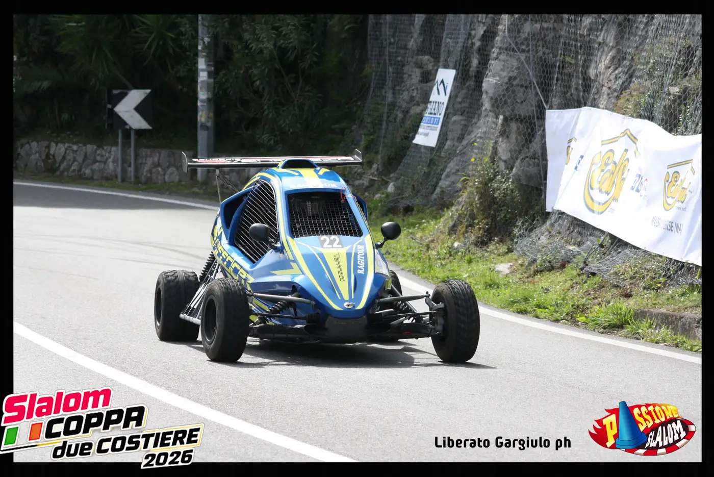 Scatto da una gara di Passione Slalom