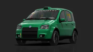Auto Panda trofeo