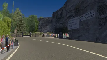 Tracciato Slalom Coppa due costiere (Rfactor)