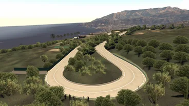 Tracciato Slalom Sorrento S.Agata (NA)